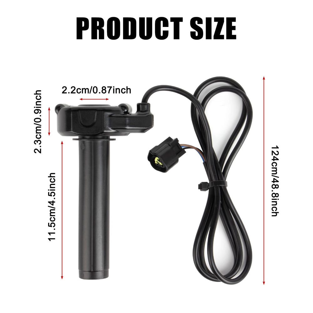 PSLER 22mm handlebar-compatible throttle for Sur Ron ensures factory-fit performance.