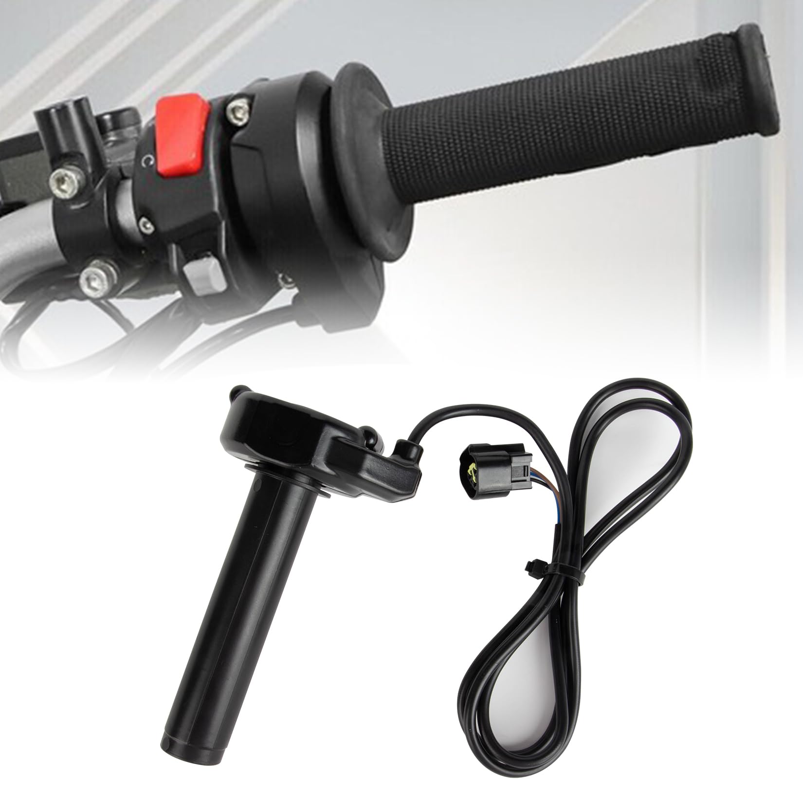 PSLER black throttle package is ready for easy replacement.