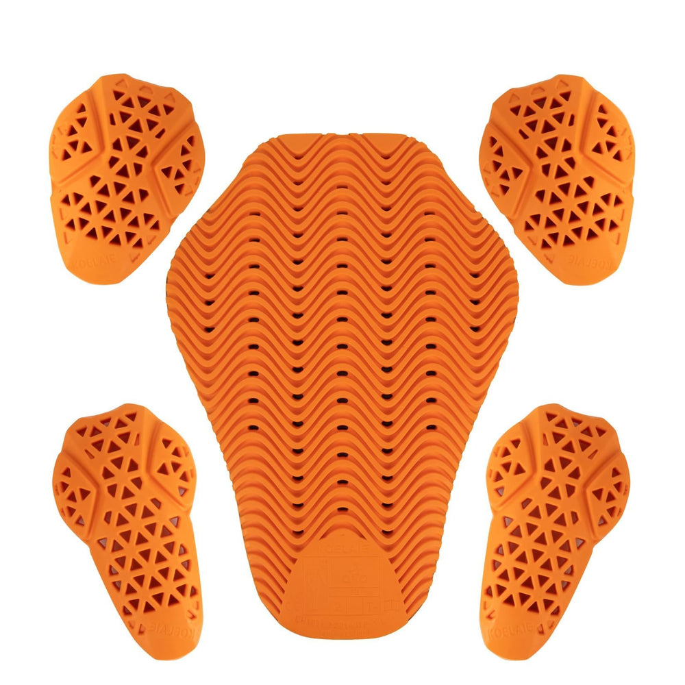 PSLER CE2 back pad with durable padding for rider protection