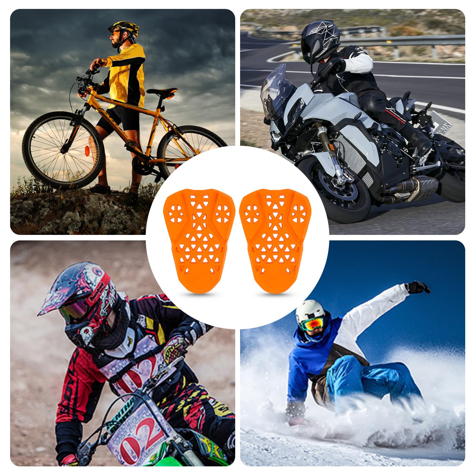 PSLER multisport protection suitable for skiing and other sports