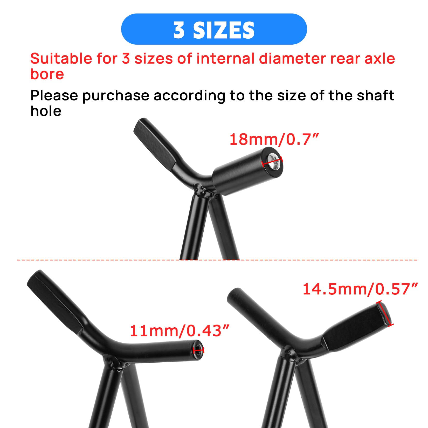 PSLER dirt bike triangle stand steel construction for durability