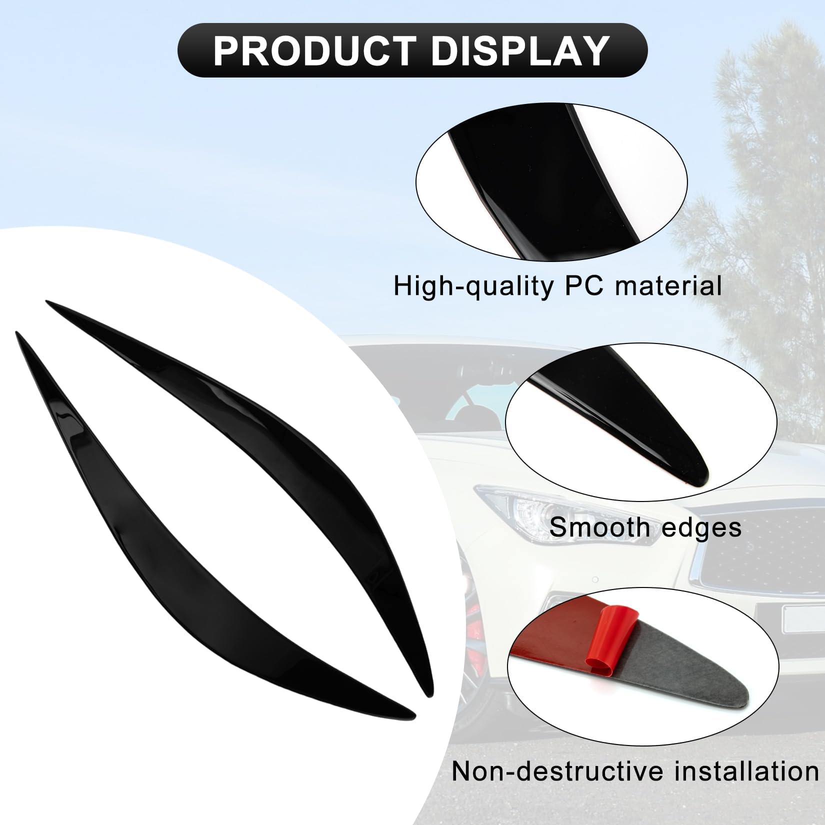PSLER installation closeup demonstrates peel-and-stick adhesion and easy placement.