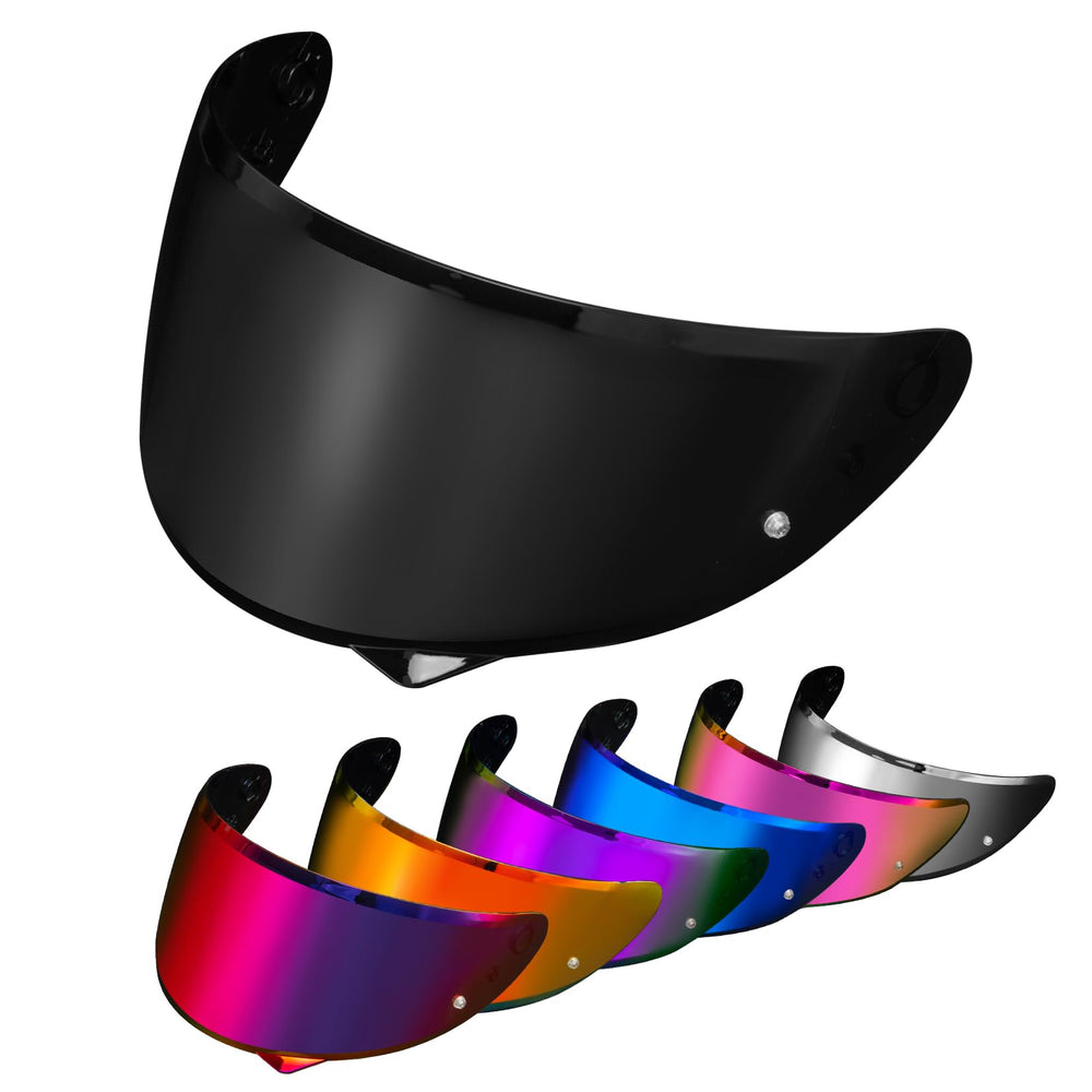 PSLER HJ-34P visor tinted reduces glare for daytime riding.