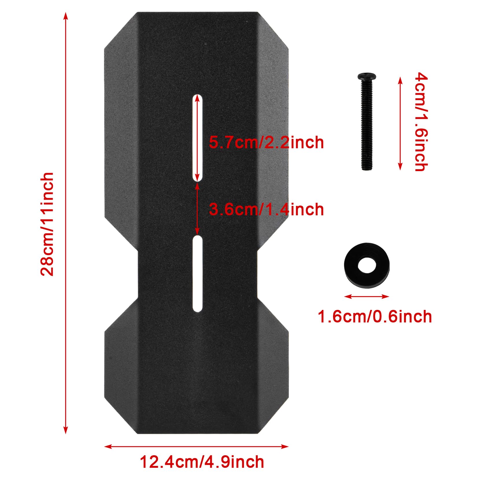 PSLER middle mudguard for S1; clean look with extra coverage.