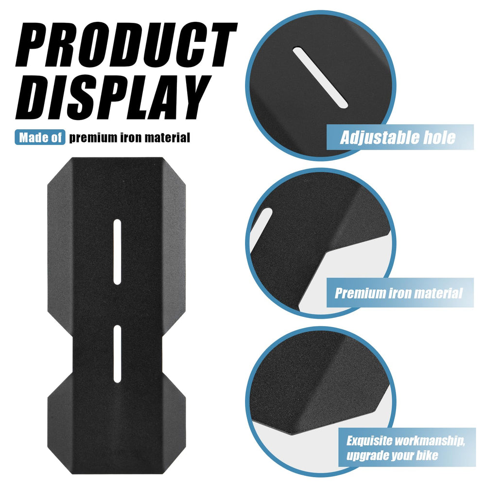 PSLER middle mudguard for S2; reliable protection for all-weather rides.