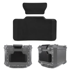 PSLER motorcycle top case backrest universal fit enhances passenger comfort.
