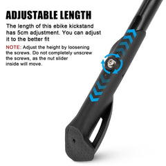 PSLER Ridstar Q20 kickstand dual-mount holes at 40 mm enable flexible mounting.