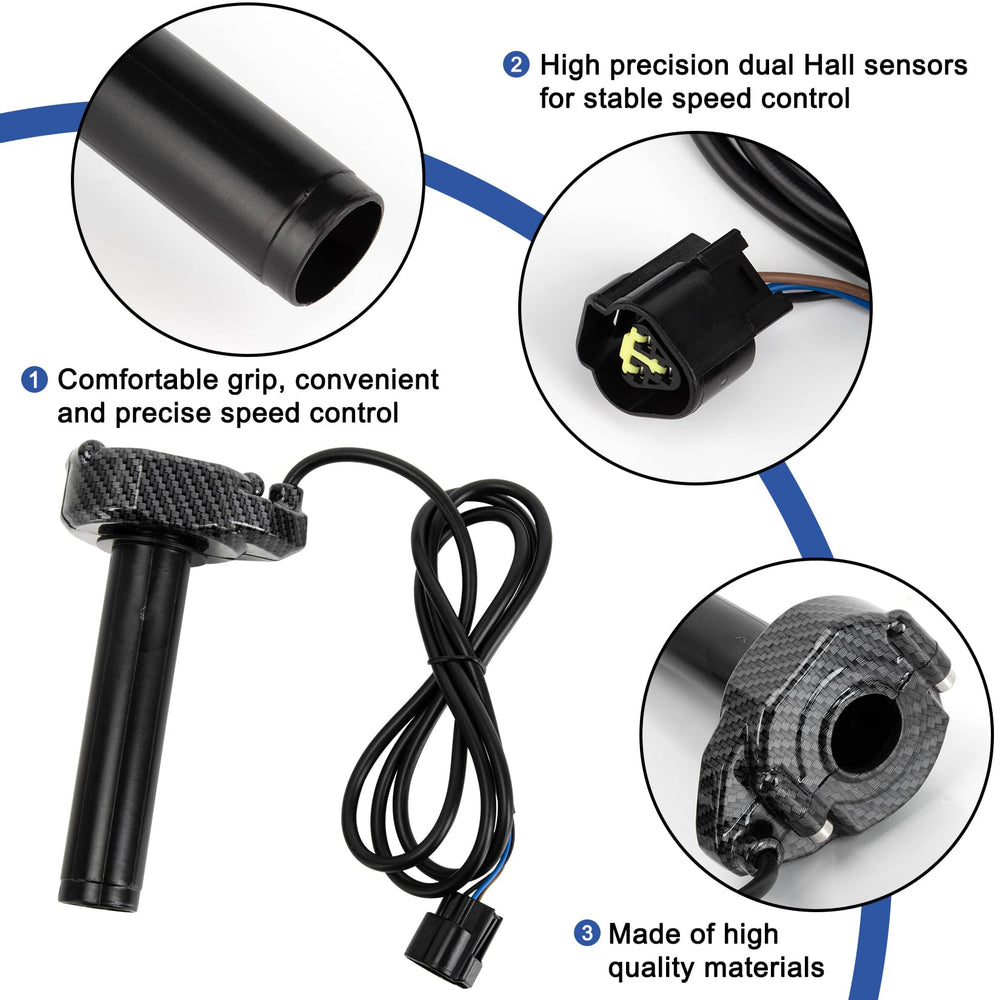 PSLER rolling bearing throttle delivers smooth throttle action