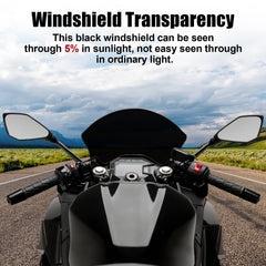 Close-up edge detail of PSLER 15in windshield