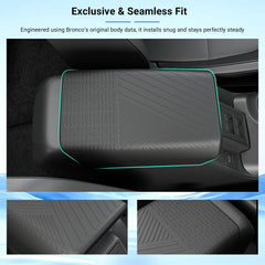 PTYYDS armrest cover surface texture provides non-slip grip for phone and keys.