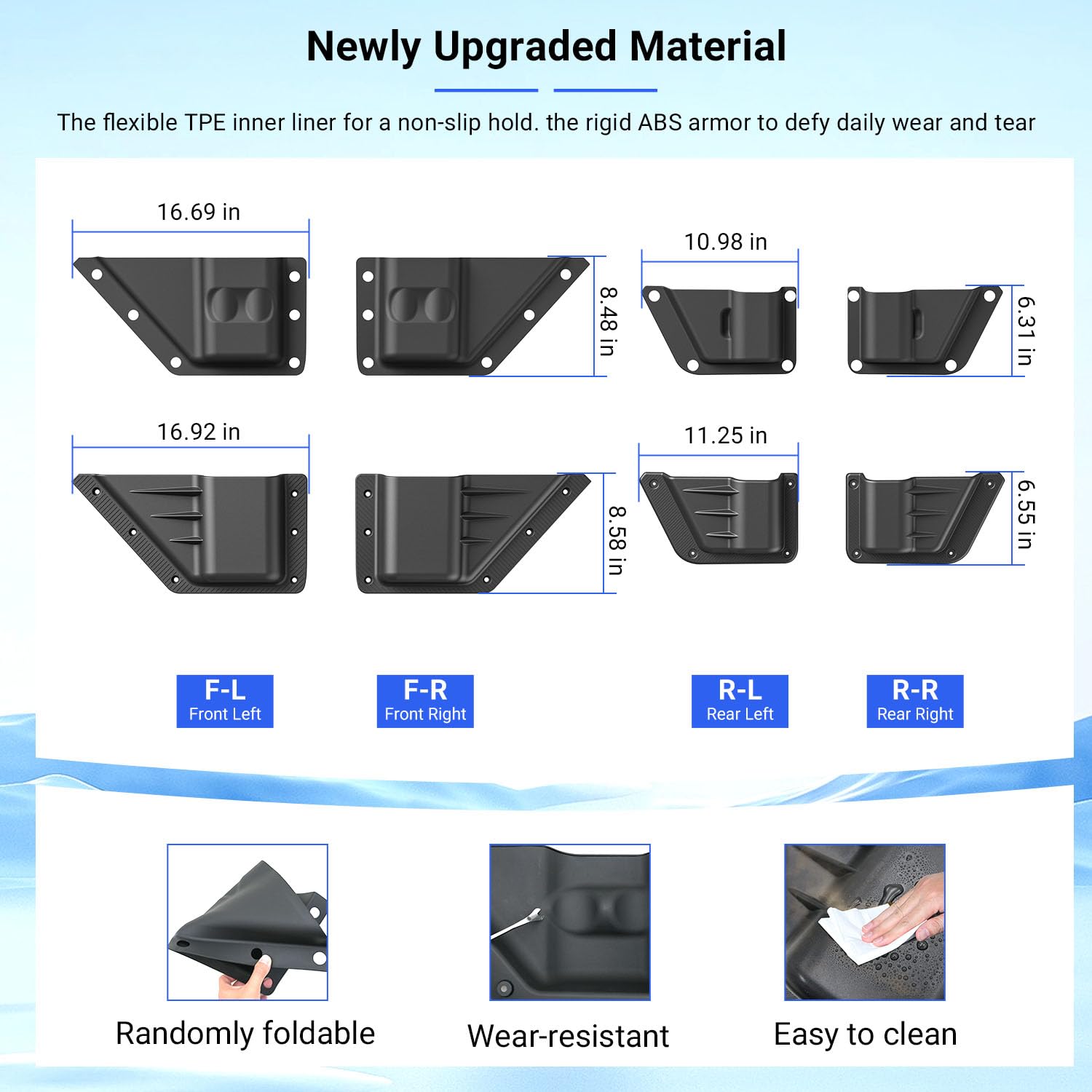 PTYYDS Bronco cabin organization keeps daily essentials neatly stored.