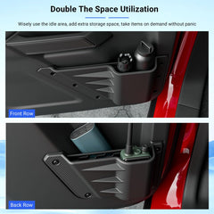Perimeter seals on PTYYDS door pocket help minimize movement and vibrations.