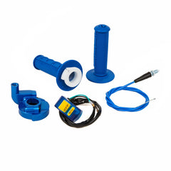 PUCKY blue throttle cable assembly improves throttle response and routing flexibility