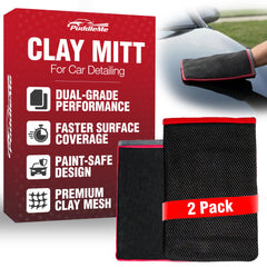 PuddleMe Premium Clay Mitt Medium for safe paint decontamination with smooth glide.