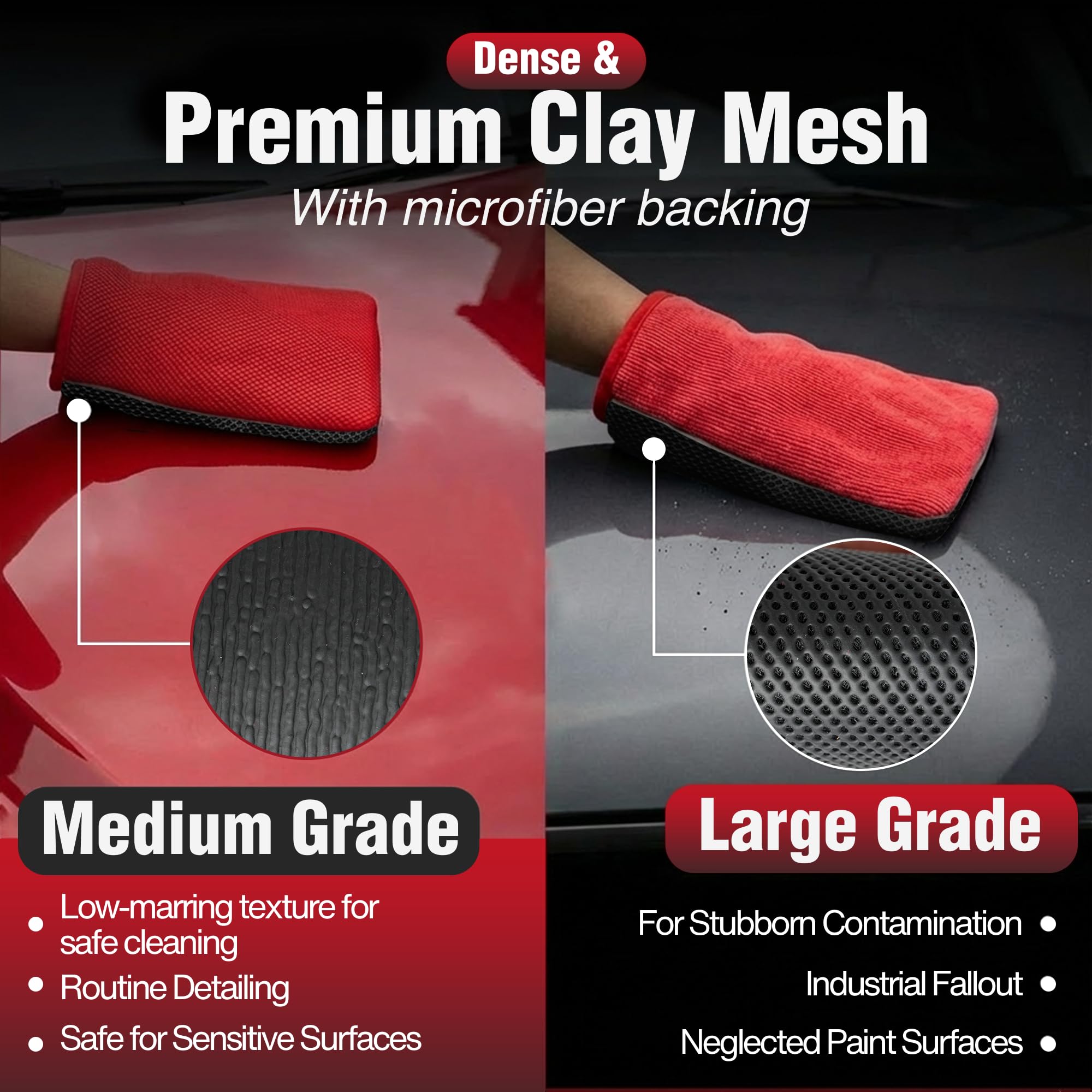 PuddleMe Versatile Detailing Gloves safe on paint, glass, wheels, and wraps.