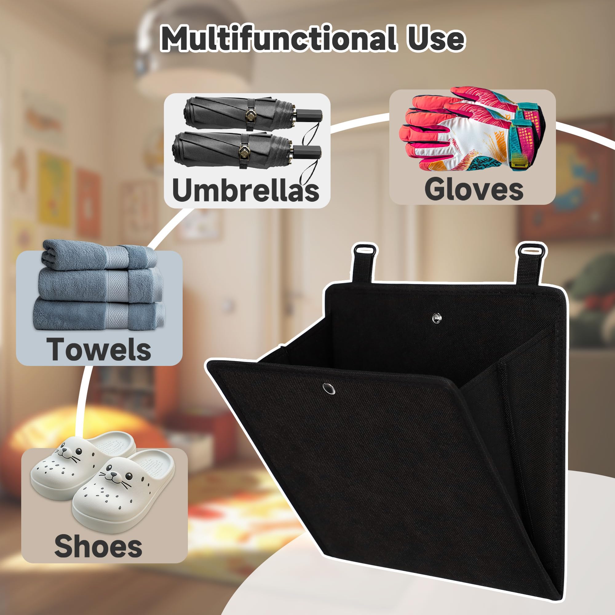PUGPIU versatile storage for RV, home, and dorm essentials.