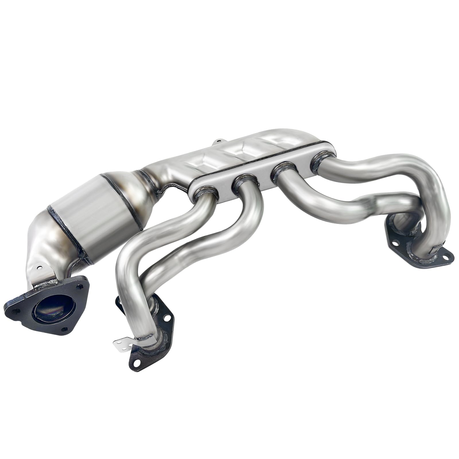 Pulcherflow catalytic converter for Subaru Impreza 2012-2016, high-flow stainless steel for enhanced durability.
