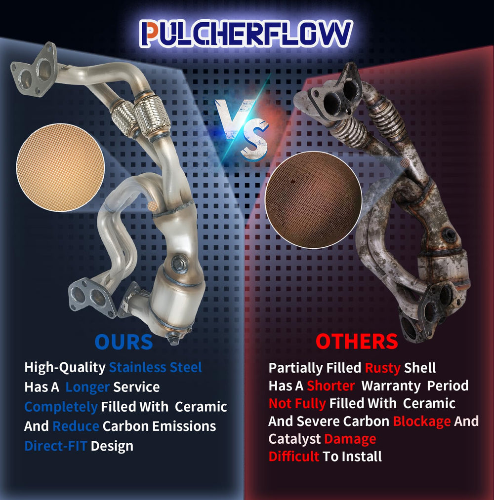 Pulcherflow EPA-certified catalytic converter – emissions-friendly, compliant hardware and results.