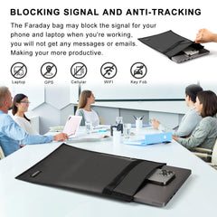 Pulselala tablet Faraday bag 13x11 shielding tablet on the move