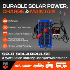 PulseTech SolarPulse polyurethane coating offers weatherproof protection without fragility.