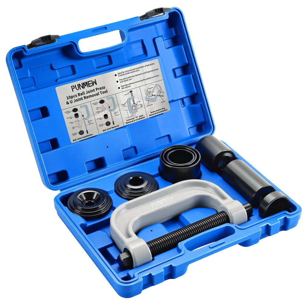 Punmew ball joint press kit image showing universal compatibility