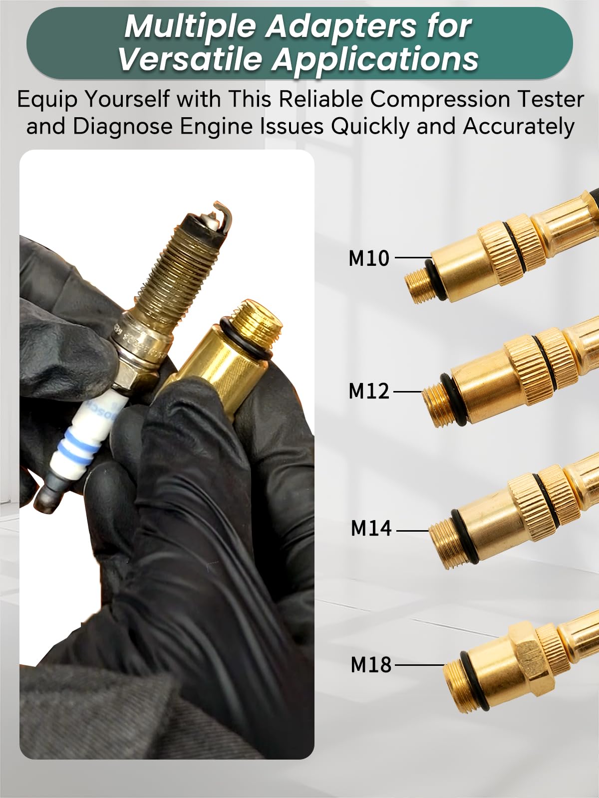 Punmew 8-piece kit keeps components organized for portable diagnostics.
