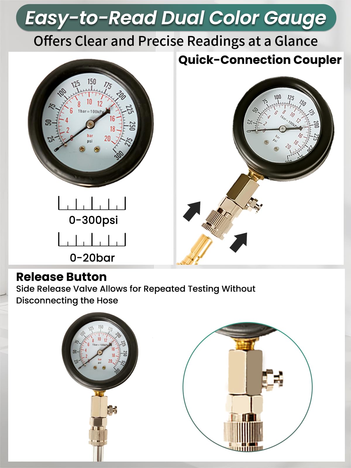 Punmew tester used across cars, motorcycles, and trucks.