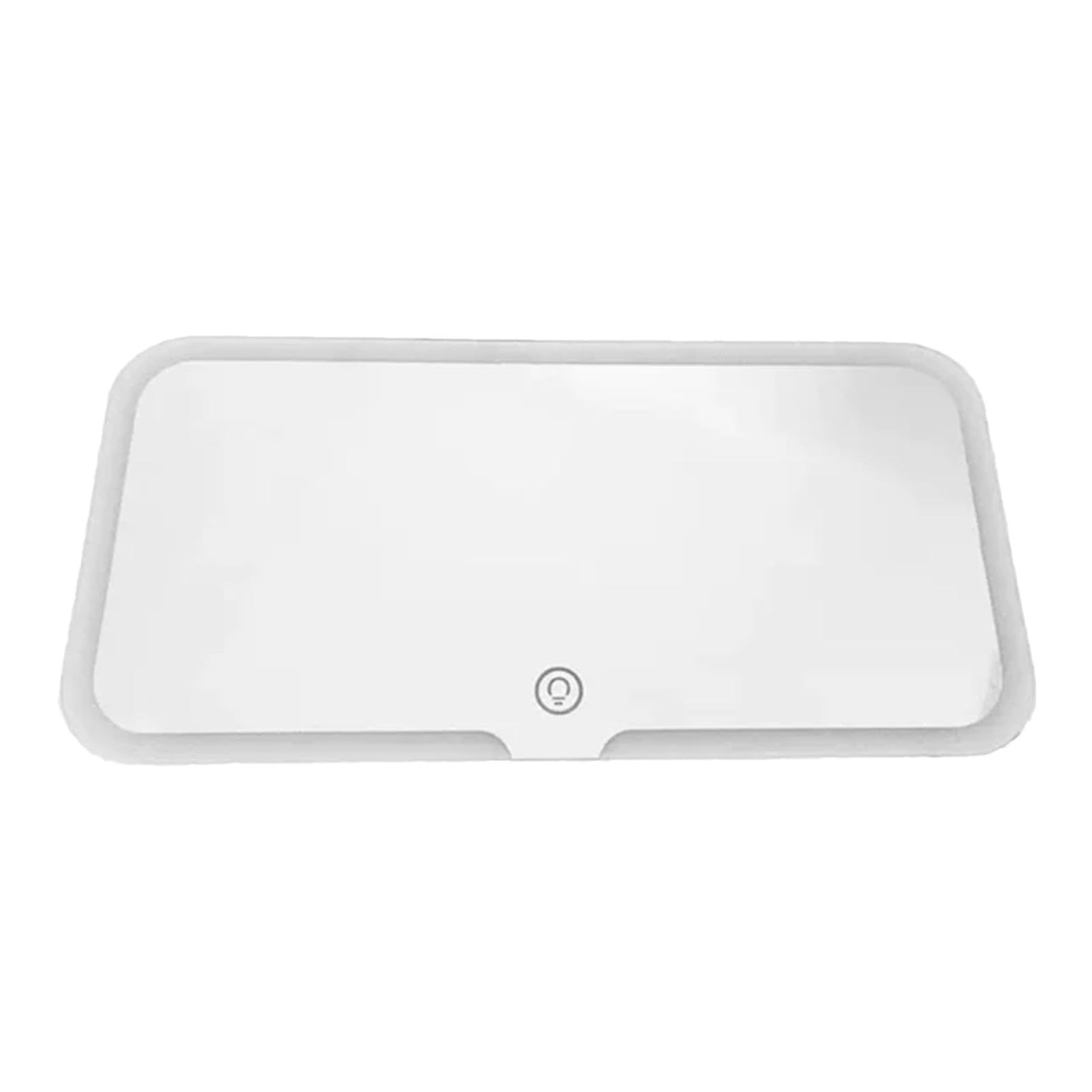 PUOAYTEGH visor-attachment view secures mirror on multiple sun visors.