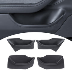 PUOENI Juniper door side organizer front view for Model Y