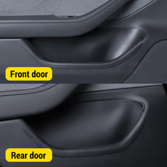 PUOENI Juniper organizer installed in Model Y door