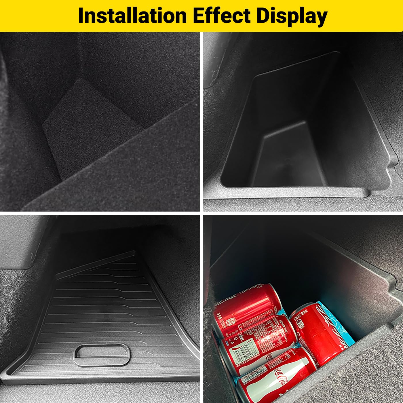 PUOENI Juniper trunk bin lid demonstrates secure storage and spill protection.