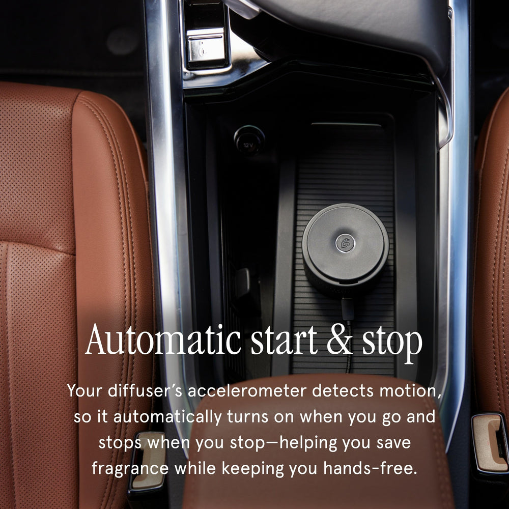 Pura car diffuser refill with health-conscious formula free of harsh chemicals.