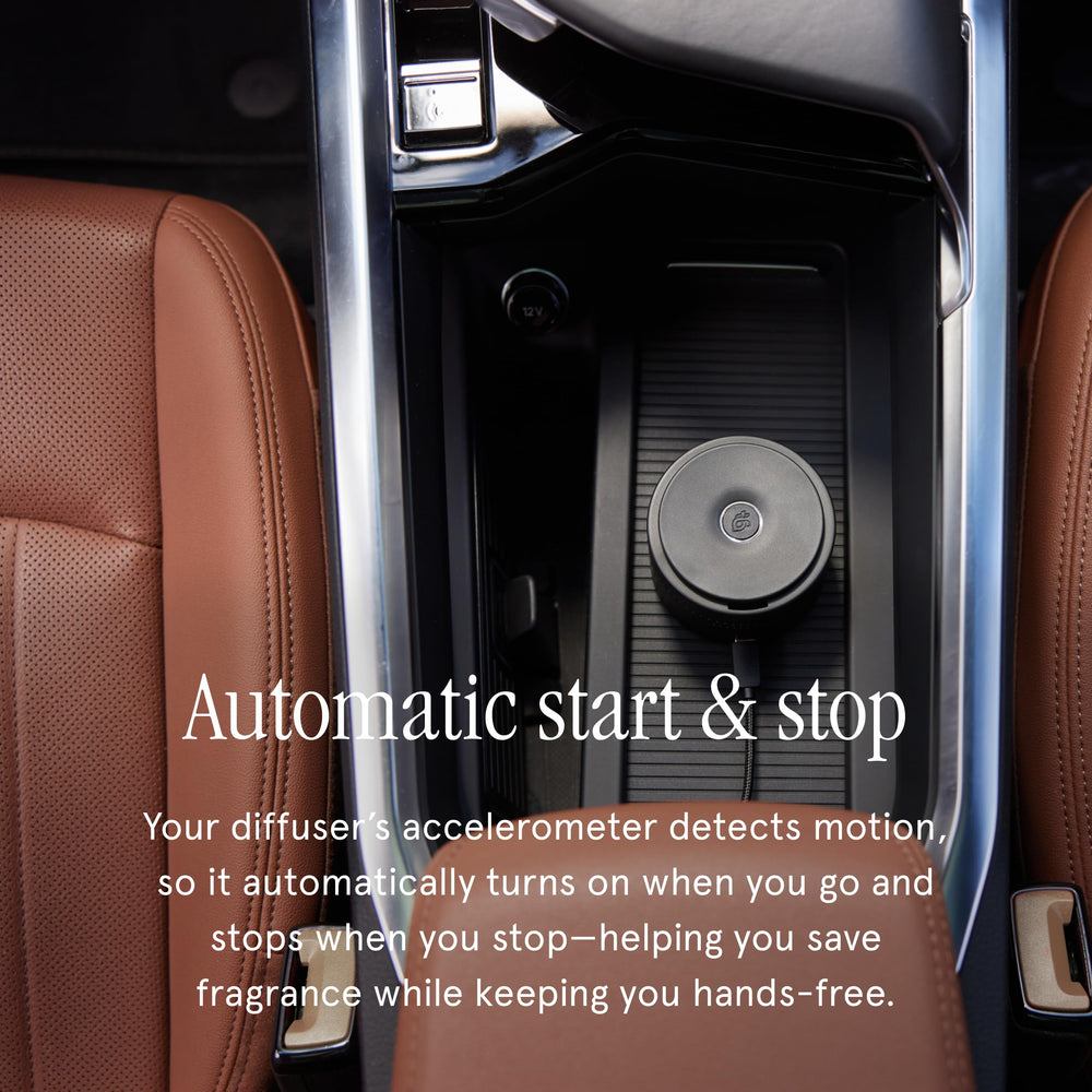Up to 30 days of aroma in your car