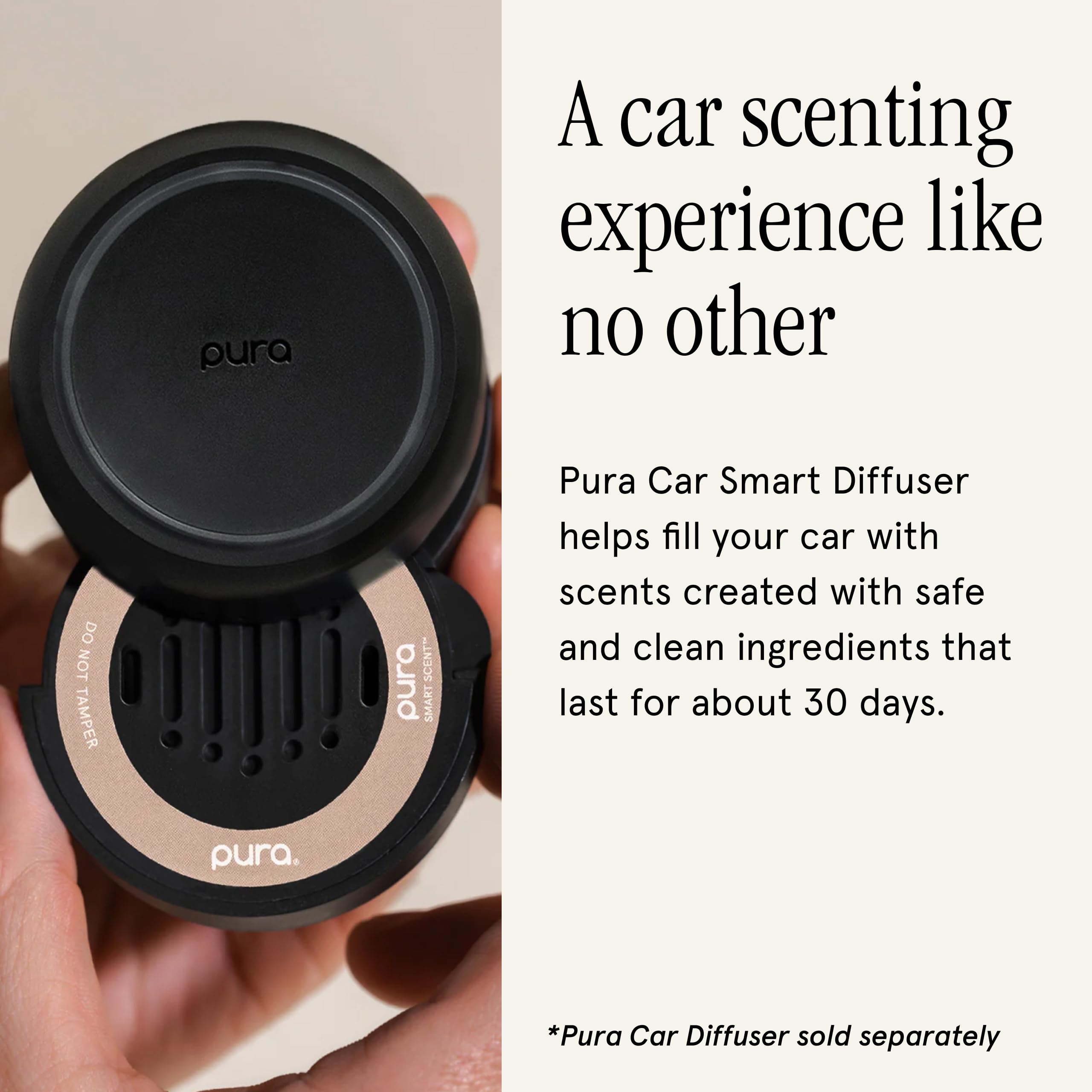 Pura app control lets you adjust scent intensity from your phone