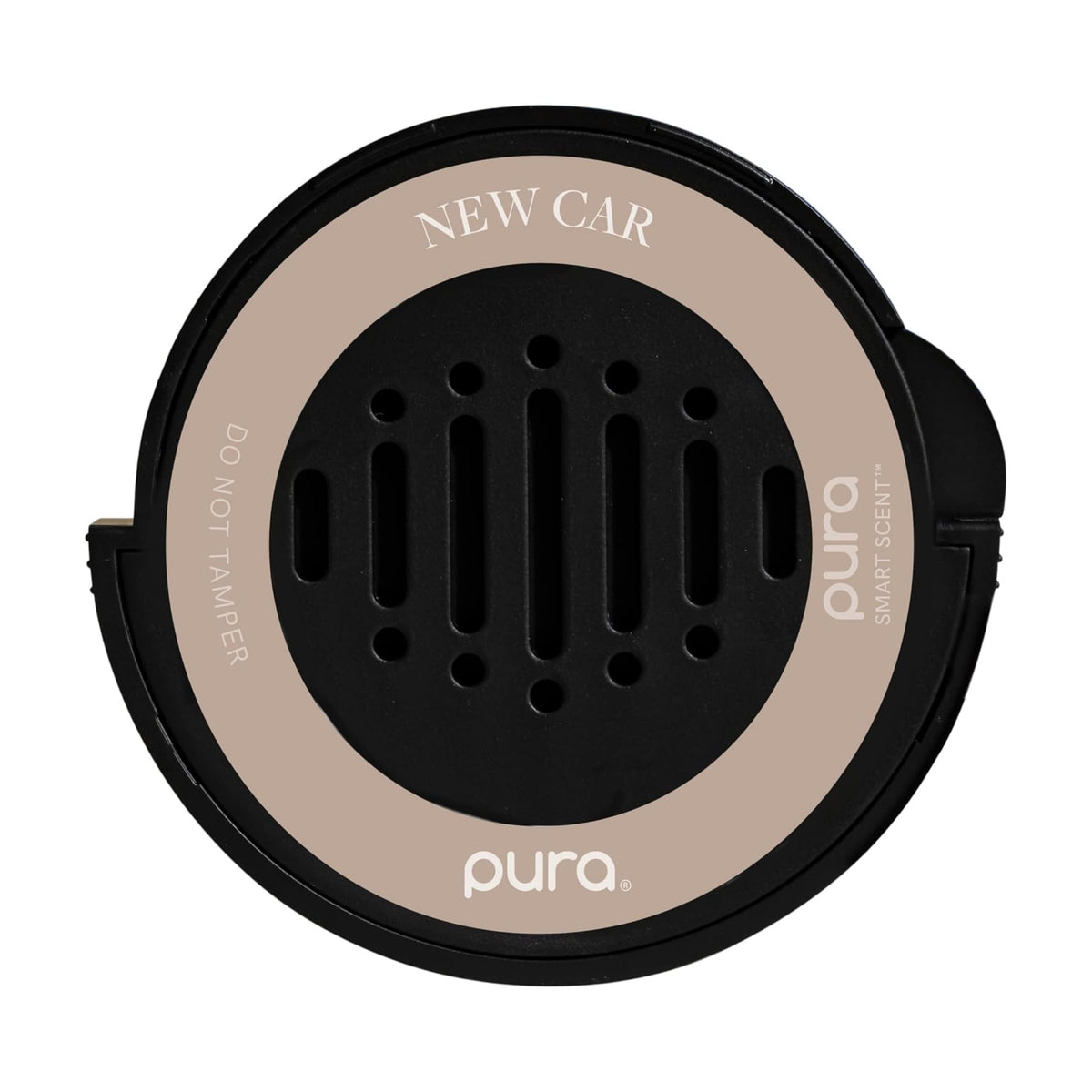Pura car scent refill with lavandin-geranium for a fresh cabin aroma.