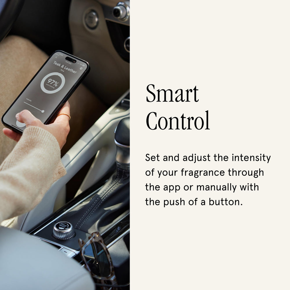 Pura car scent refill lemon verbena interior ambience during daily drives.