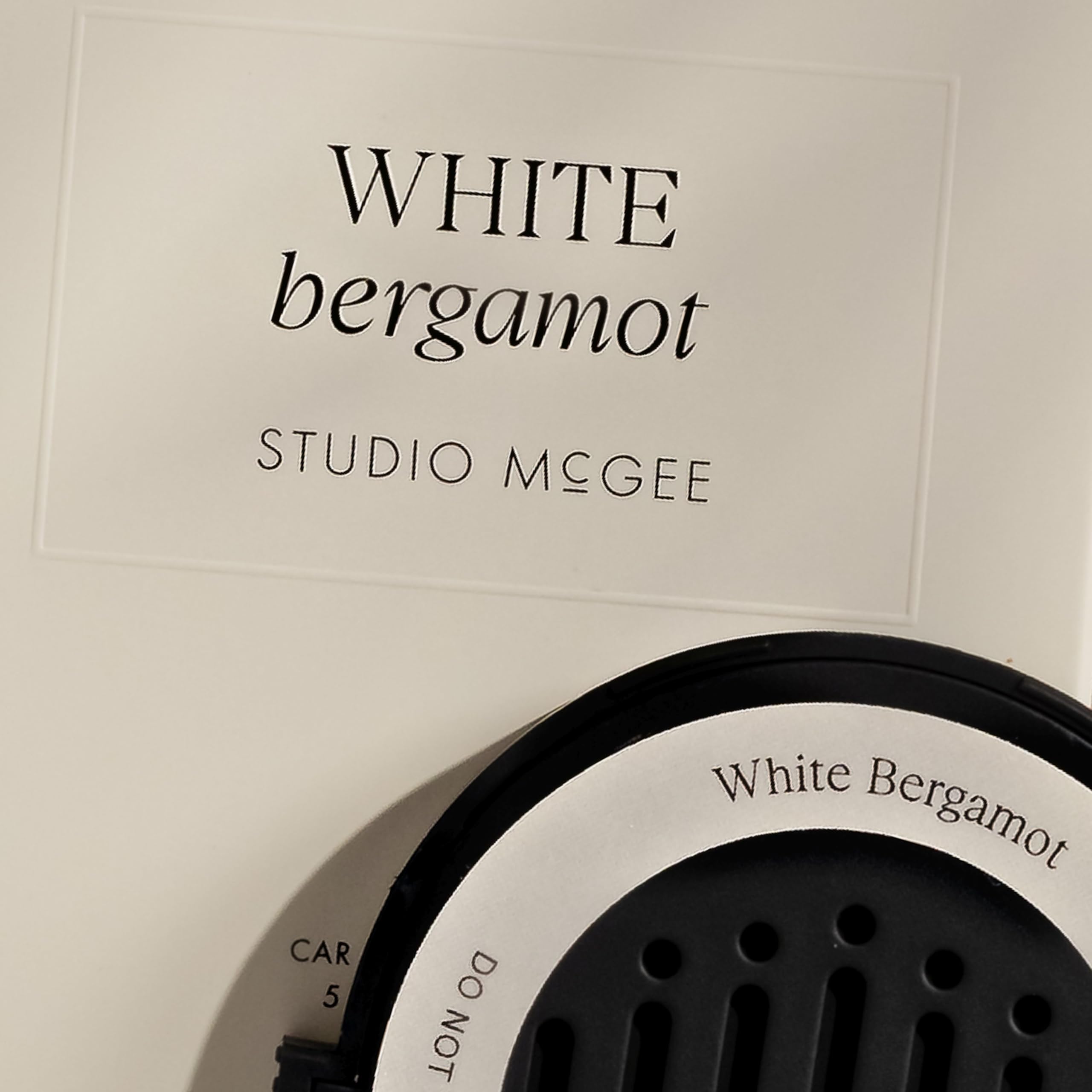 Pura Studio McGee bergamot grapefruit blend enhances driving atmosphere