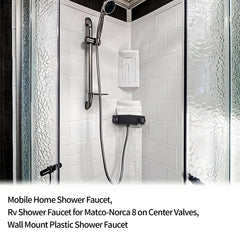 PureHaven eight-on-center valves compatibility fits standard mobile plumbing.