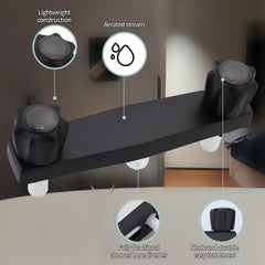 PureHaven RV shower faucet wall-mount for quick, space-saving upgrade.