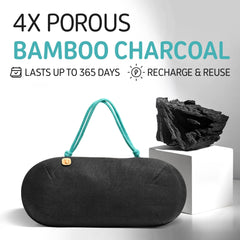 PURGGO sustainable materials—bamboo and hemp—for an eco-friendly choice.