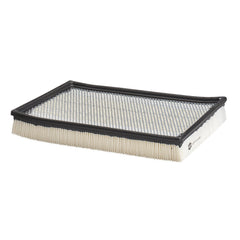 Purolator A35462 air filter close-up reveals dense media trapping contaminants.