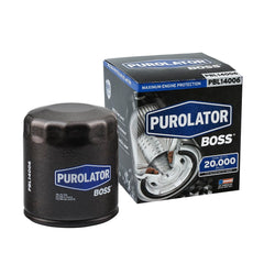 Purolator BOSS PBL14006 filter body shown for durable engine protection