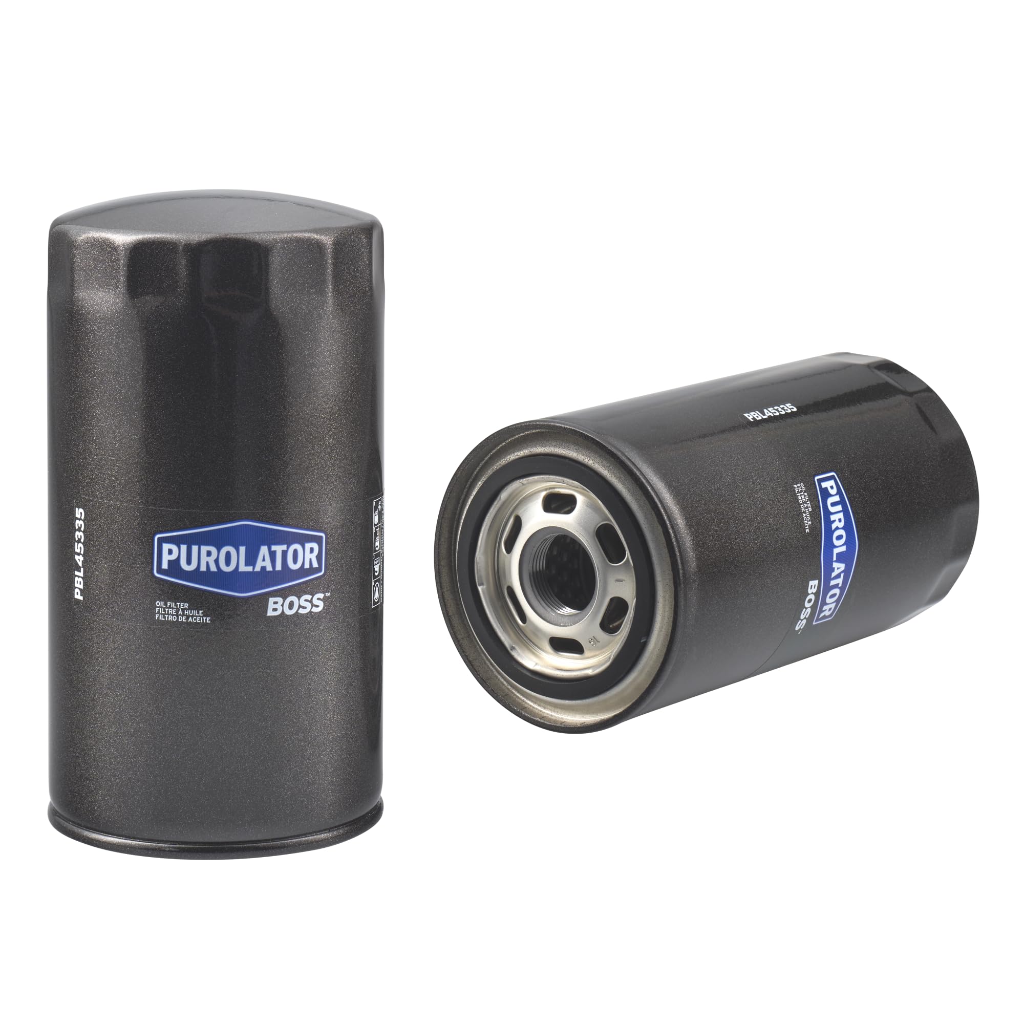 PurolatorBOSS SmartFUSION media close-up highlighting high dirt removal power.