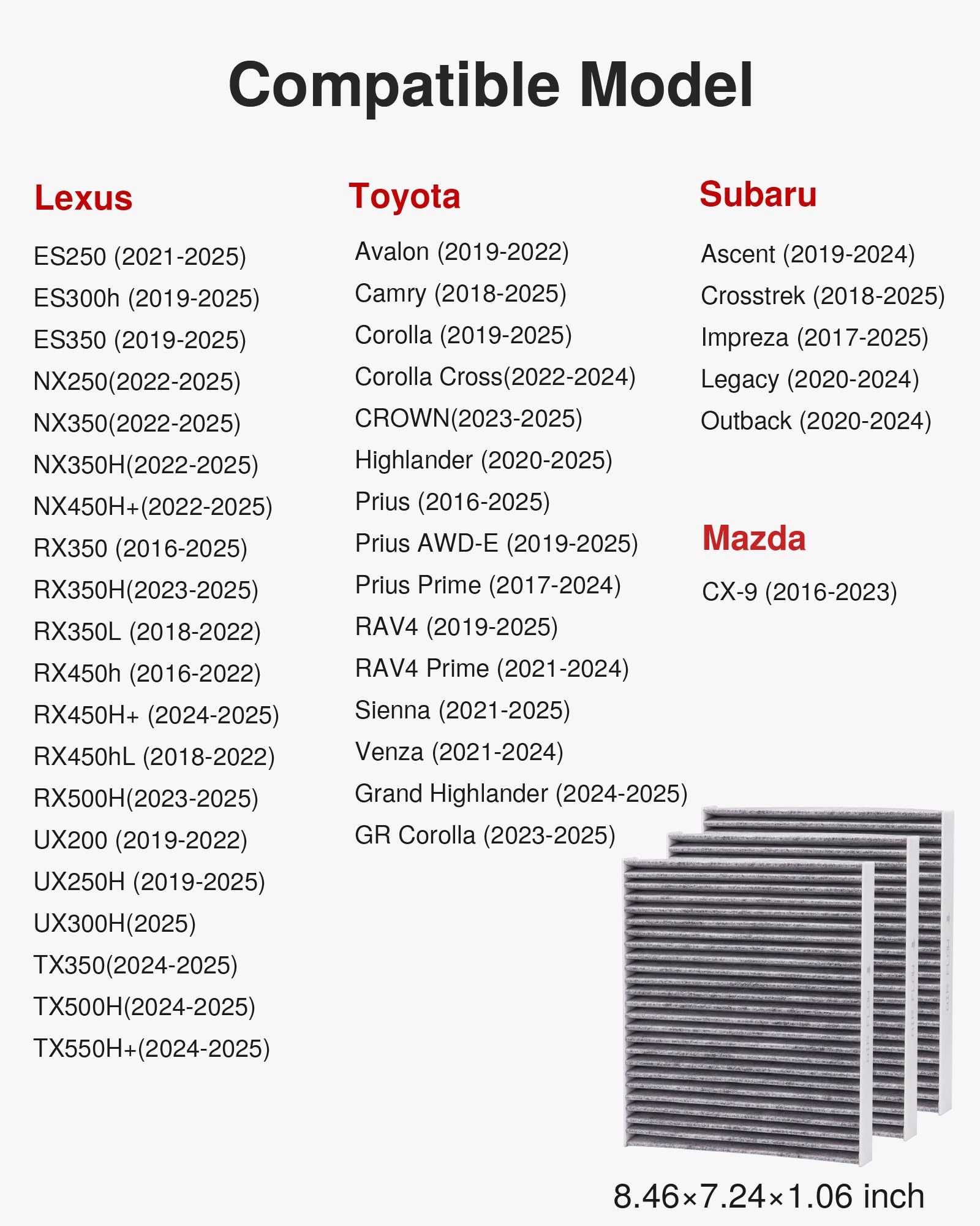 Puroma cabin air filter improving HVAC performance during drive