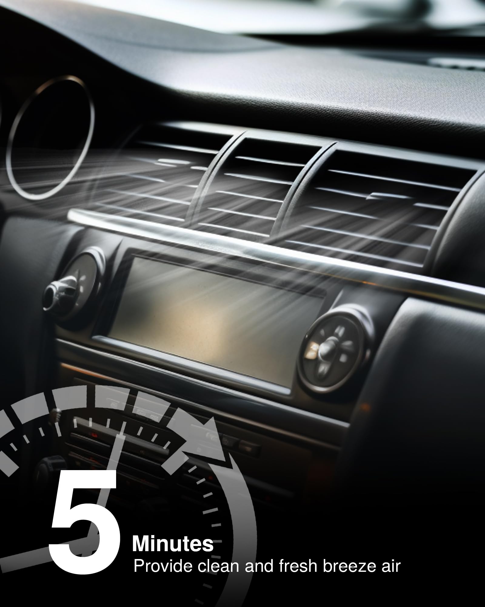 Puroma cabin air filter packaging highlights activated carbon layer.