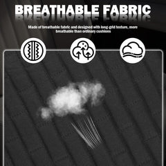 Purthog all-seasons back seat protector guards upholstery against spills and wear.
