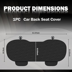 Purthog back seat cover with breathable fabric enhances comfort for all-season rides.