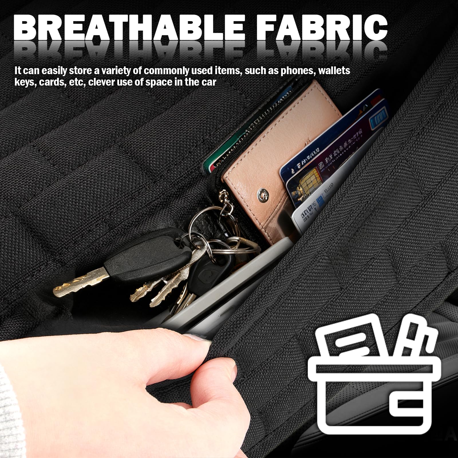 Purthog easy-install back seat protector fits most vehicles in minutes.