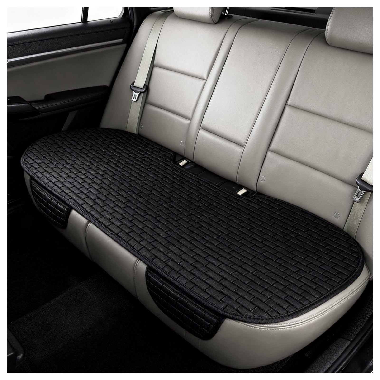 Purthog car back seat cover with side pockets keeps essentials organized on every drive.
