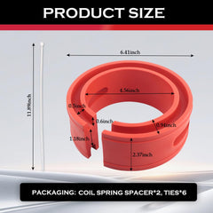 Purthog spacer top-notch snap-in design enables quick, secure installation.